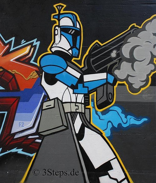 Illustration for article titled 32 Examples of Awesome Star Wars Graffiti